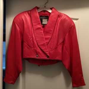 North Beach Leather dress and bolero jacket -